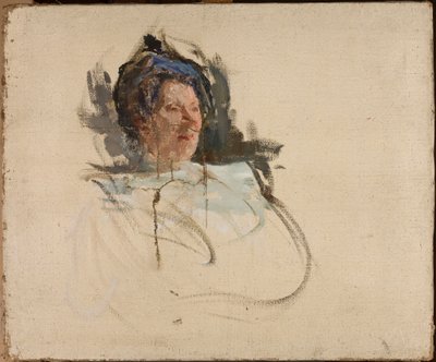Retrato de Alina Doré, cantora de Jan Ciągliński