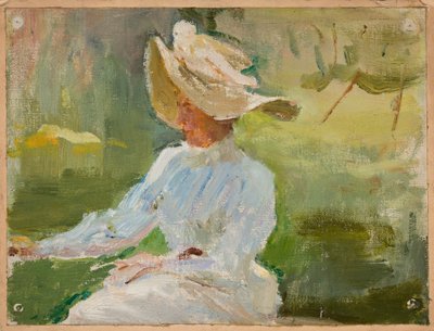 Retrato de Eugénia Aleksandra Rubcova, mãe do pintor Rubcov de Jan Ciągliński