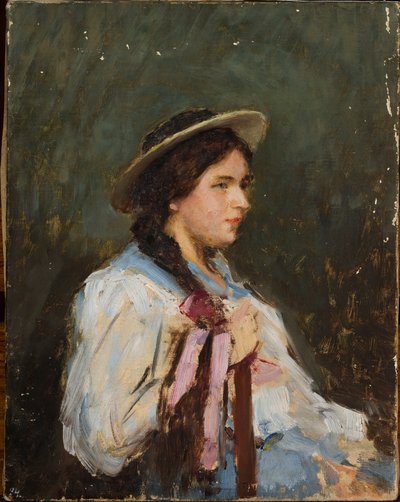 Retrato de uma mulher de Jan Ciągliński