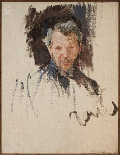 Retrato do escultor Szymanowski de Jan Ciągliński