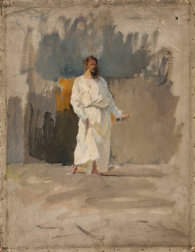 Estudo de Cristo para o quadro «O Lago de Siloé» de Jan Ciągliński