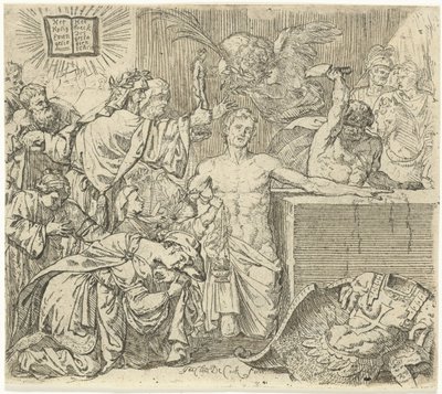 Tortura de São Quirinus de Neuss de Jan Claudius de Cock