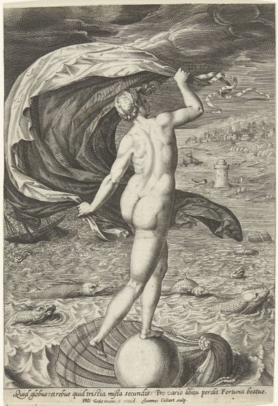 Fortuna (Fortuna) de Jan Collaert (II)