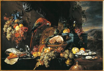 Natureza Morta (óleo sobre tela) de Jan Davidsz de Heem
