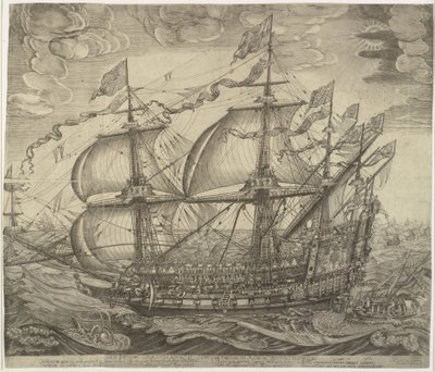 O Navio de Guerra Trekroner de Jan Diricks van Campen
