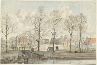 O Heerenpoort em Leiden (?) de Jan Ekels (I)