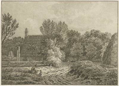 Paisagem em Bloemendaal de Jan Evert Grave