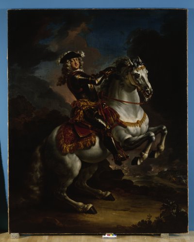Eleitor Johann Wilhelm de Palatinate-Neuburg on Horseback de Jan Frans van Douven