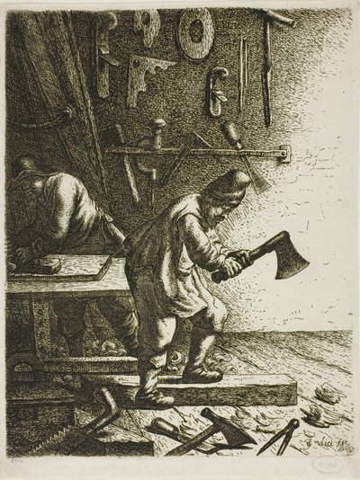 O carpinteiro de Jan Georg van Vliet