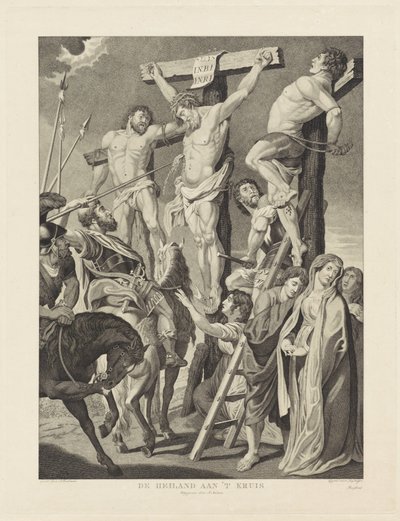 Crucificação
O Salvador na cruz (título sobre o objecto) de Jan Gerritsz. Visser