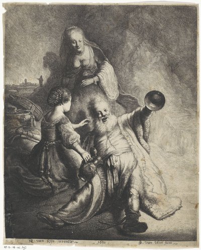 Ló e suas filhas de Jan Gillisz. van Vliet
