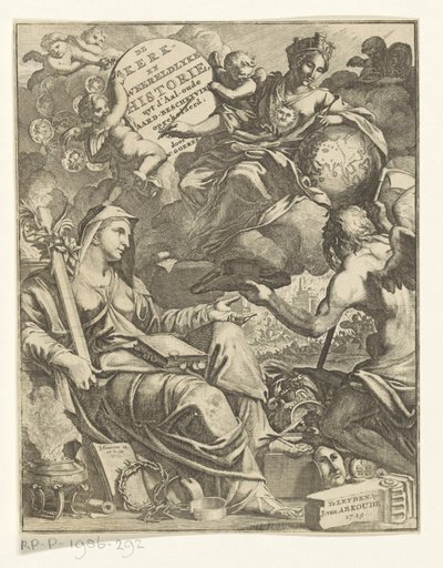 Alegoria da história da igreja e do mundo
História da Igreja e do mundo, descrição antiga da terra de uyt d