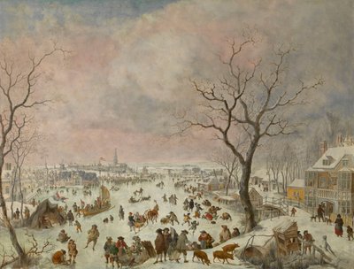 Prazeres de Inverno de Jan Griffier