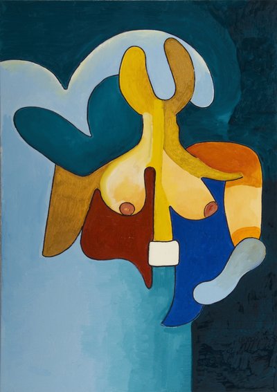 Corpo e Alma nº. 3, 2007 (óleo sobre tela) de Jan Groneberg
