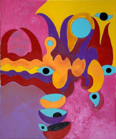 Joys of Love- Pains of Love, 2009 (óleo sobre tela) de Jan Groneberg
