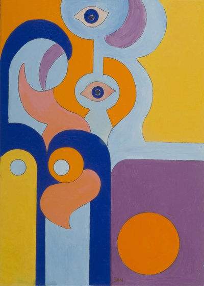 A Rainha deu à luz um bebê saudável, 2009 (óleo sobre tela) de Jan Groneberg