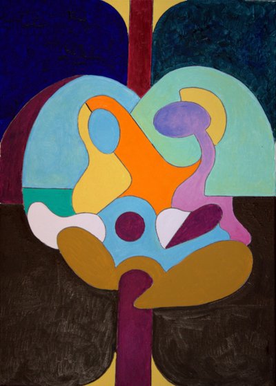 Você e eu, 2009 (óleo sobre tela) de Jan Groneberg