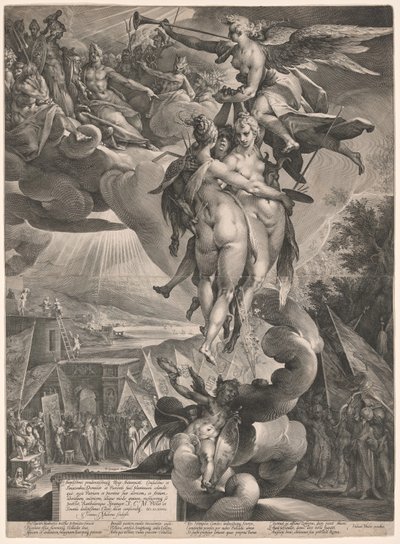 Apoteose das artes de Jan Harmensz. Muller
