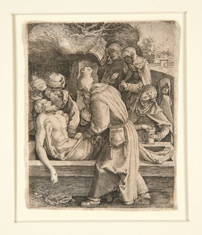 Sepultamento, de A Paixão de Jan Harmensz. Muller