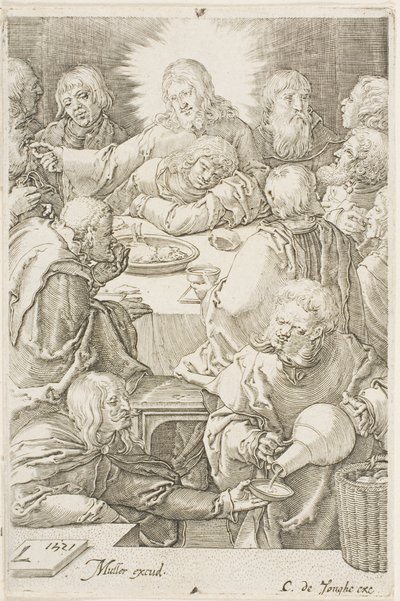 A última Ceia de Jan Harmensz. Muller