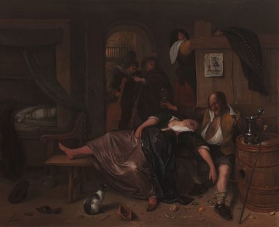 O Casal Bêbado
O casal bêbado de Jan Havicksz. Steen