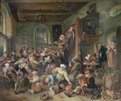 A dança do ovo de Jan Havickszoon Steen