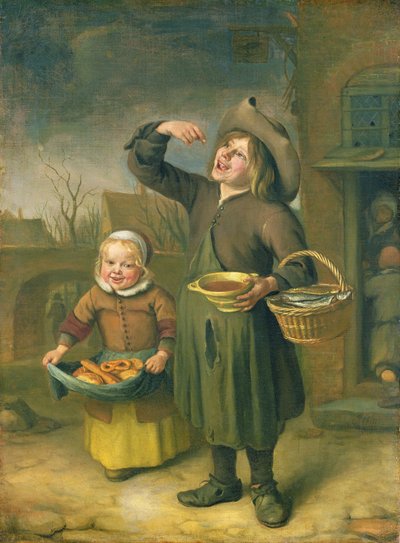 O Comedor de Xarope (Um Menino Lambendo o Xarope) de Jan Havickszoon Steen
