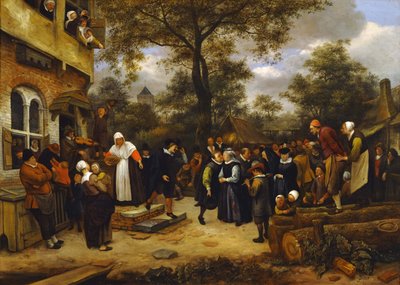 Casamento na Vila de Jan Havickszoon Steen