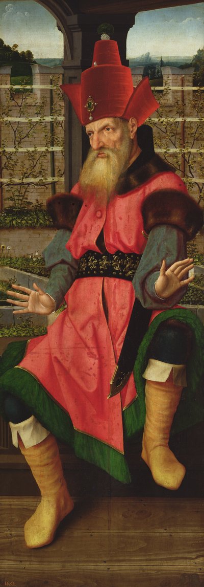 O Profeta Zachary de Jan II Provost