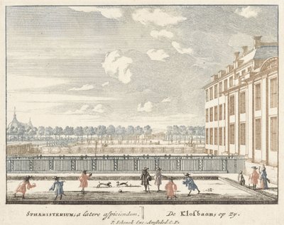 Jogo de Klossbaan no Palácio Het Loo, 1694-97 de Jan I van Call