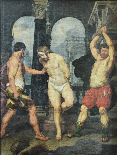 Jan Janssens (1590-circa1650) A flagelação de Cristo Igreja de São Miguel, Gante 30-06-2019 de Jan Janssens