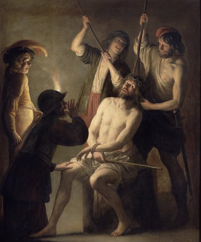 A coroação de espinhos de Jan Janssens
