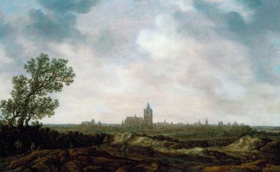 Uma vista de Arnhem, 1633 de Jan Josephsz van Goyen