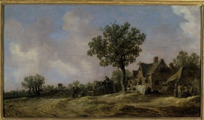 Tavern on a Country Road, 1620 de Jan Josephsz van Goyen