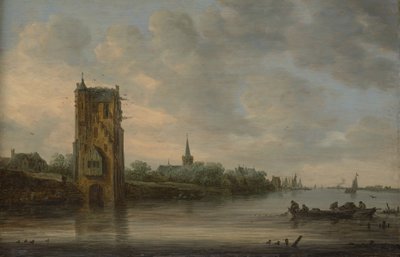 O Portão Pelkus perto de Utrecht de Jan Josephsz van Goyen