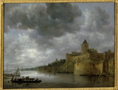 O Valkhof em Nijmegen, 1642 de Jan Josephsz van Goyen