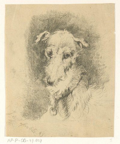 Cabeça de galgo de Jan Karel Jacob de Jonge