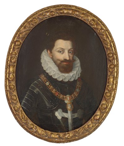 Retrato de Carlos Emanuel I 1562-1630, Duque de Saboia, depois de 1600. de Jan, Kraeck