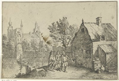 Casa de campo à beira-mar de Jan Lauwryn Krafft (I)