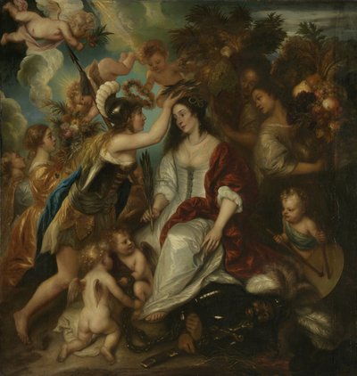 Alegoria da paz, 1652 de Jan Lievens
