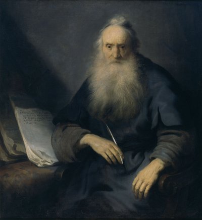 Apóstolo Paulo, c.1629 (óleo sobre tela) de Jan Lievensz.