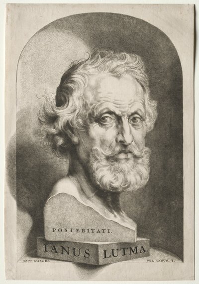 Retrato de Janus Lutma, o Velho de Jan Lutma II