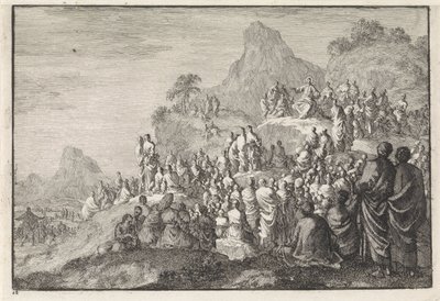 Discurso de montanha de Jan Luyken