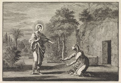 Cristo Aparece a Maria Madalena de Jan Luyken