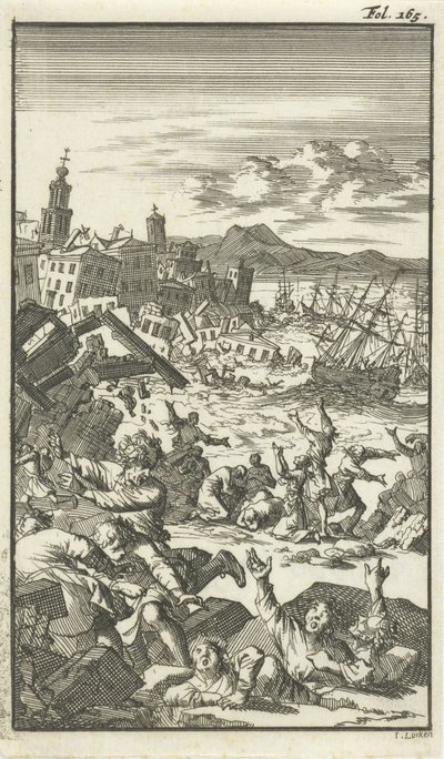 O terremoto de Jan Luyken