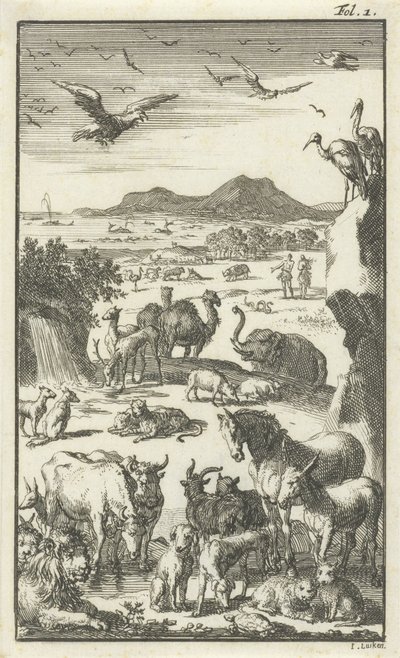 A criatura de Jan Luyken