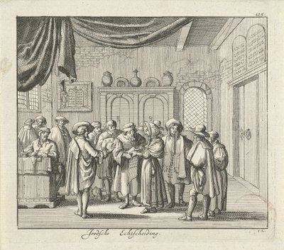 Divórcio Judaico de Jan Luyken