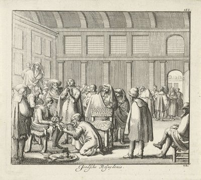 Circuncisão judaica de Jan Luyken