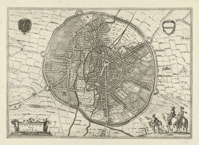 Plano de Leuven, 1581 de Jan Luyken