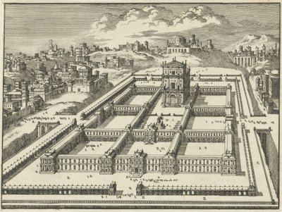 Templo de Salomão, Jerusalém (variante B) de Jan Luyken